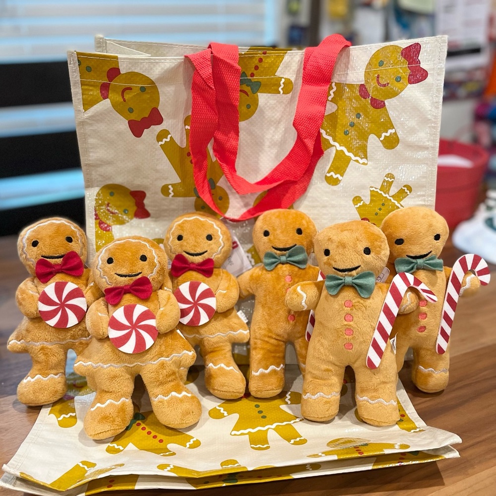 Gingerbread Girl / Boy Plush - Bullseye’s Playground Christmas